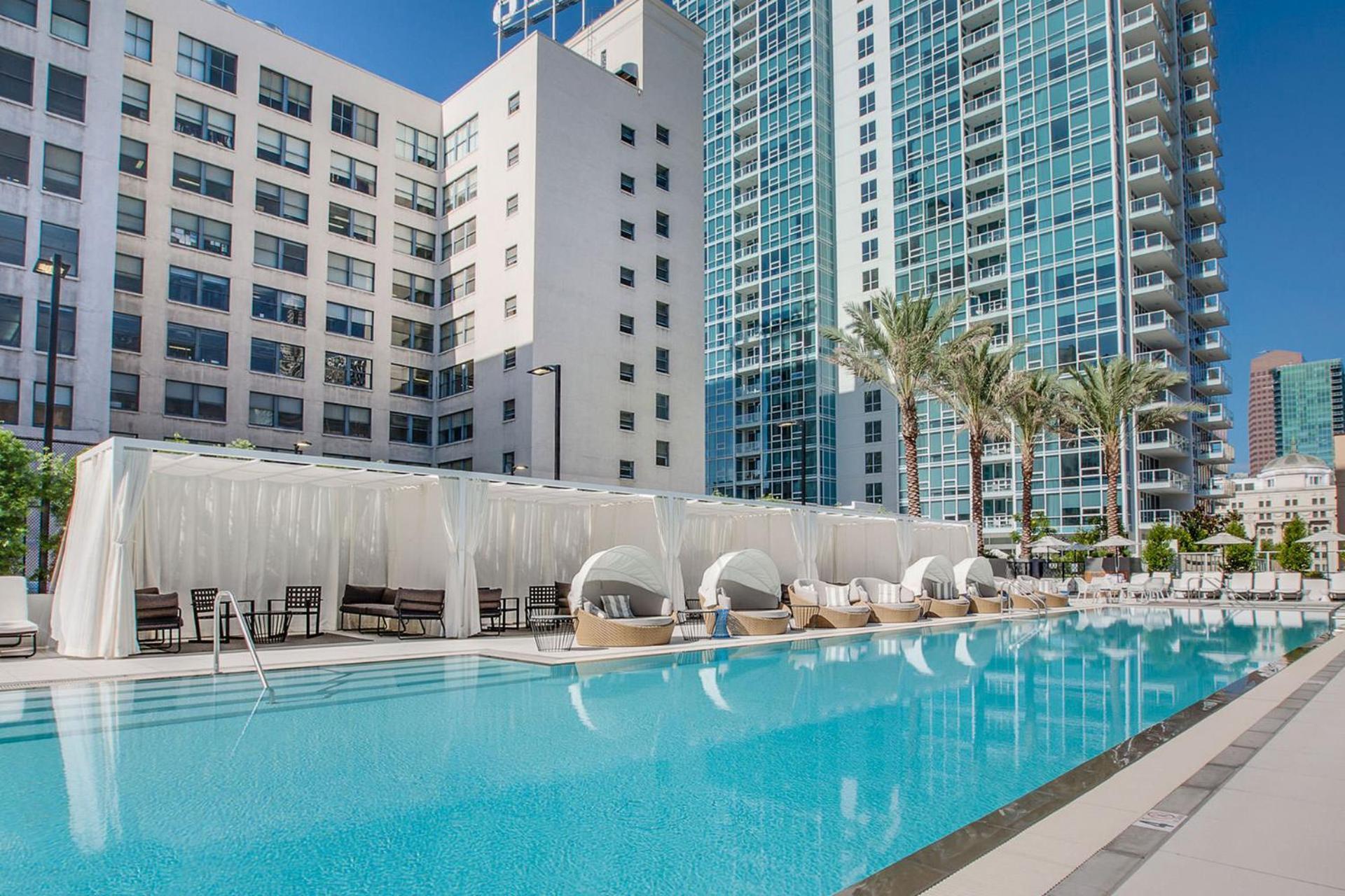 Level Downtown La South Olive Otel Los Angeles Dış mekan fotoğraf